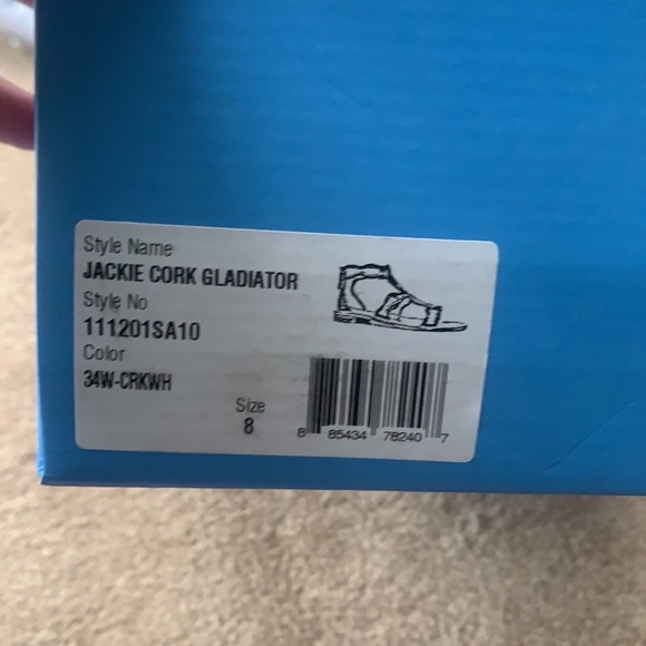 Jack Rodgers cork gladiator sandals brand new 8 - Picture 2 of 2